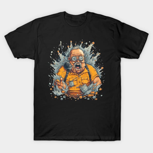 Funny splash T-Shirt by Pixy Official